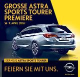News: Astra Sports Tourer Präsentation am 9. April (24.03.2016)